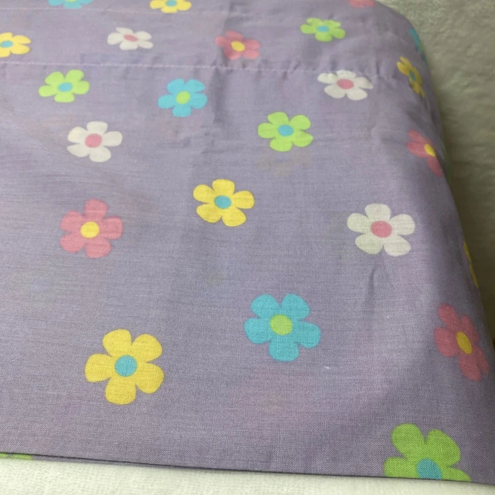 Dan Rivers Vintage Valance Curtain 60s Mod Flower Power Hip Colorful 78x15‎